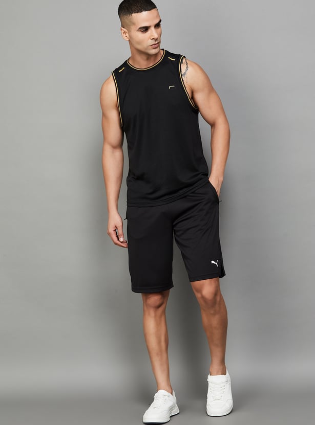 PUMA Solid Regular Shorts