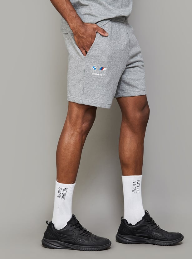 PUMA x BMW M Motorsport Solid Regular Fit Shorts