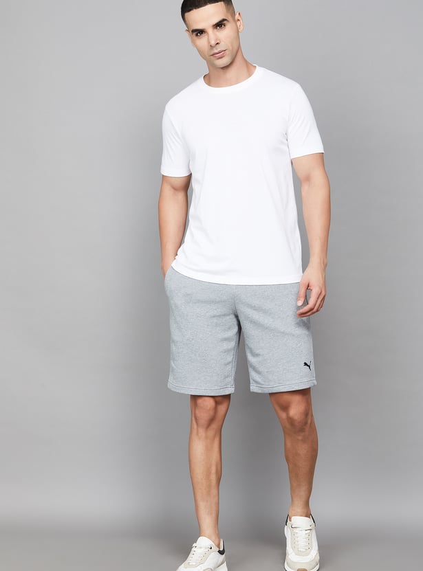 PUMA Solid Regular Fit Sports Shorts