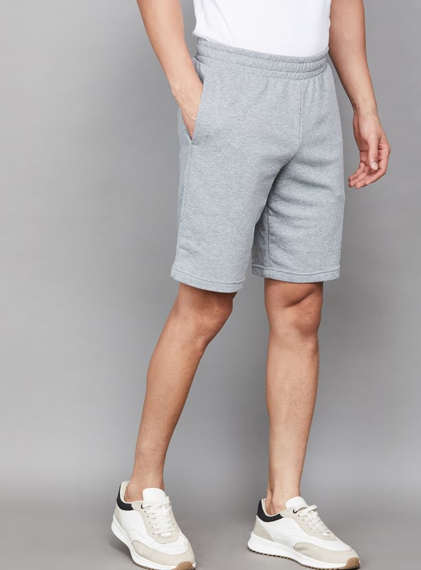 PUMA Solid Regular Fit Sports Shorts