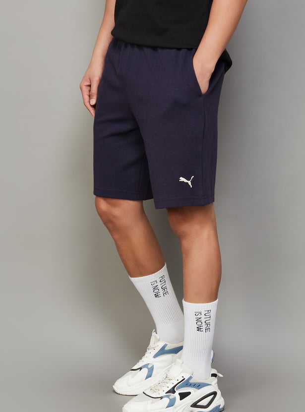 PUMA Solid Regular Shorts