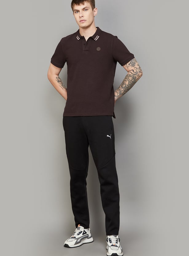 PUMA Textured Polo T-shirt