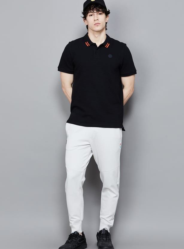 PUMA Textured Polo T-shirt
