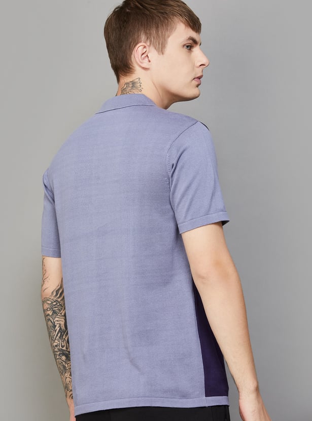 PUMA Striped Polo T-shirt