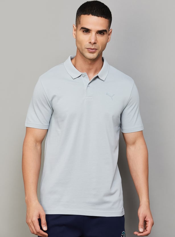 PUMA Solid Polo T-shirt