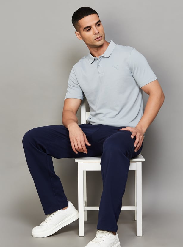 PUMA Solid Polo T-shirt