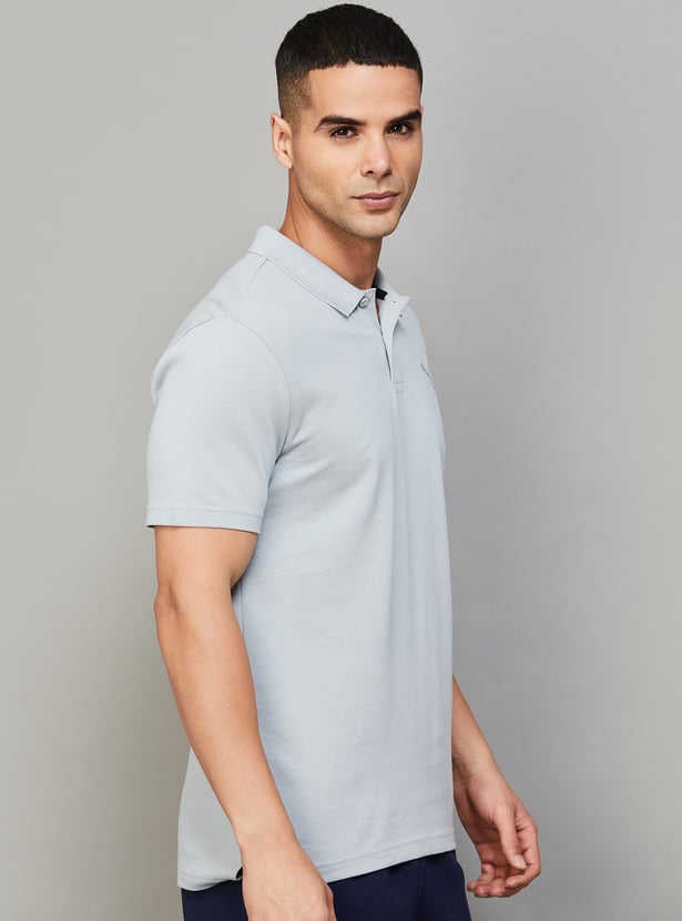 PUMA Solid Polo T-shirt