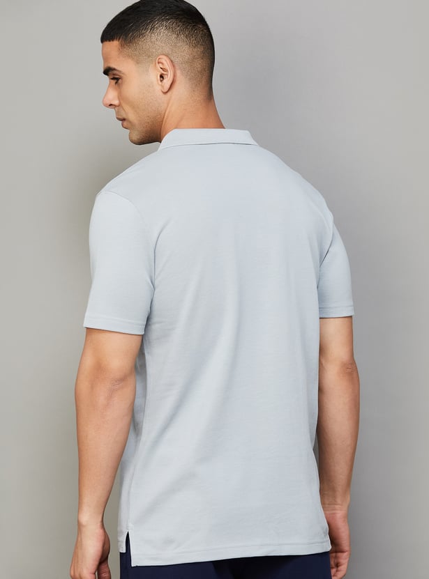 PUMA Solid Polo T-shirt