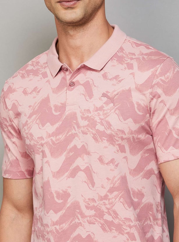 PUMA Printed Polo T-shirt