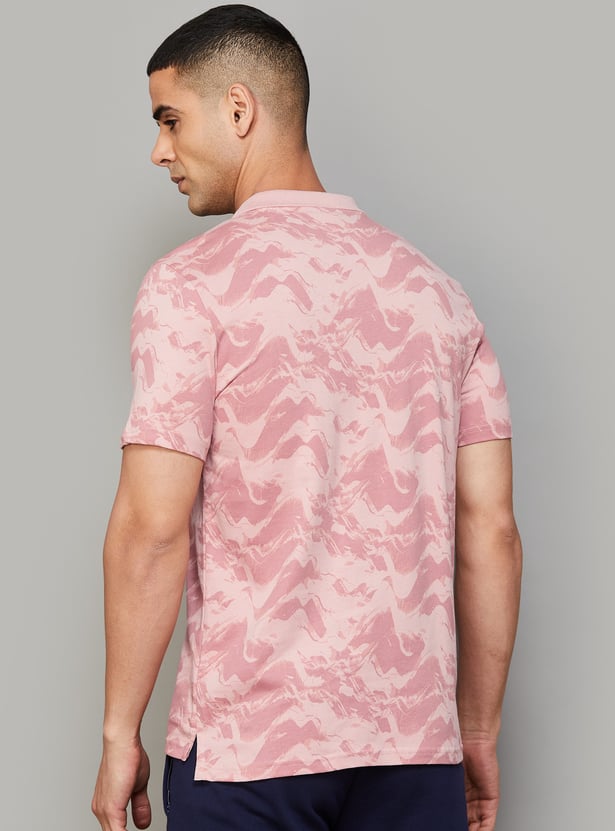 PUMA Printed Polo T-shirt