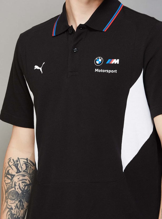 PUMA x BMW M Motorsport Colourblock Polo T-shirt
