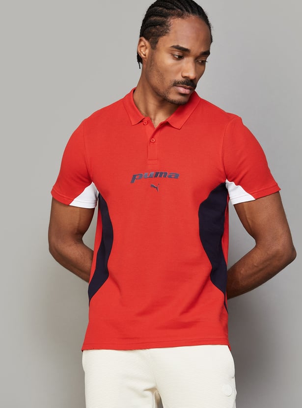 PUMA Colourblock Polo T-shirt