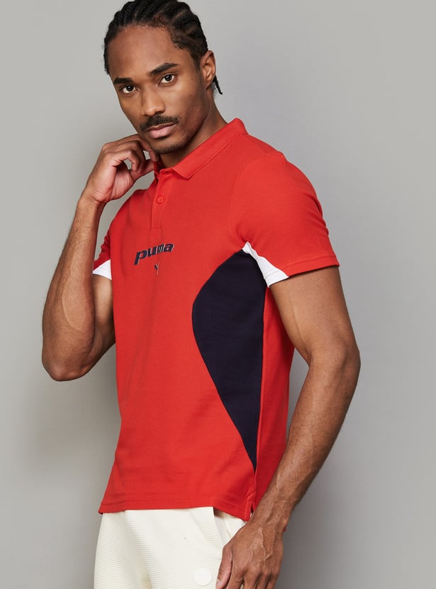 PUMA Colourblock Polo T-shirt