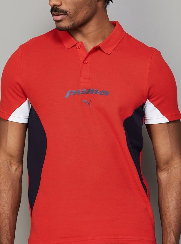 PUMA Colourblock Polo T-shirt