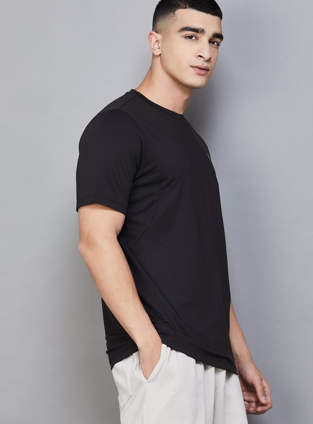 PUMA CLOUDSPUN Elevated Solid Crew Neck T-shirt