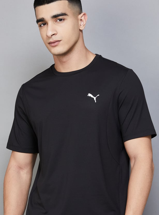 PUMA CLOUDSPUN Elevated Solid Crew Neck T-shirt