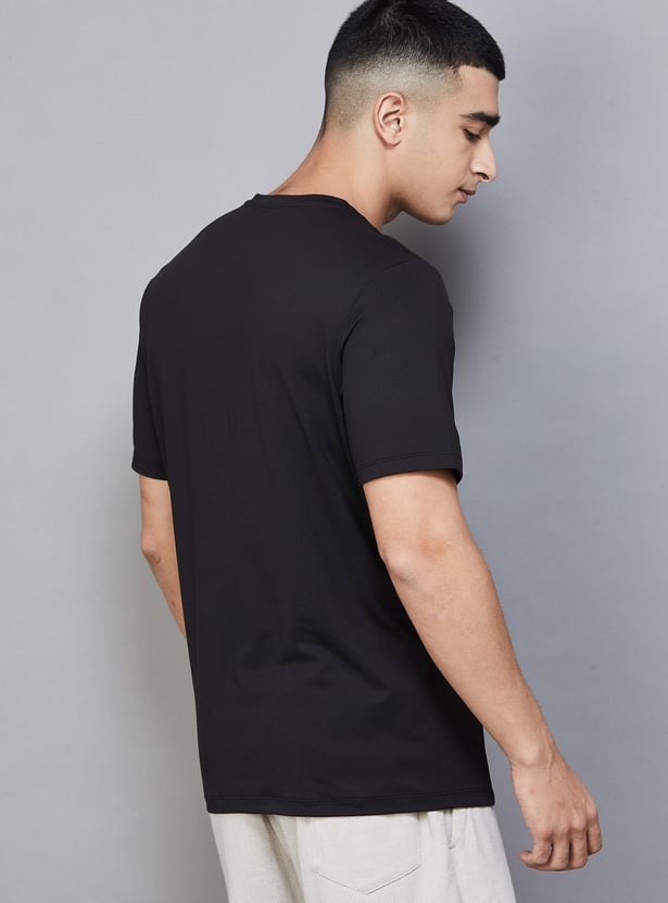PUMA CLOUDSPUN Elevated Solid Crew Neck T-shirt