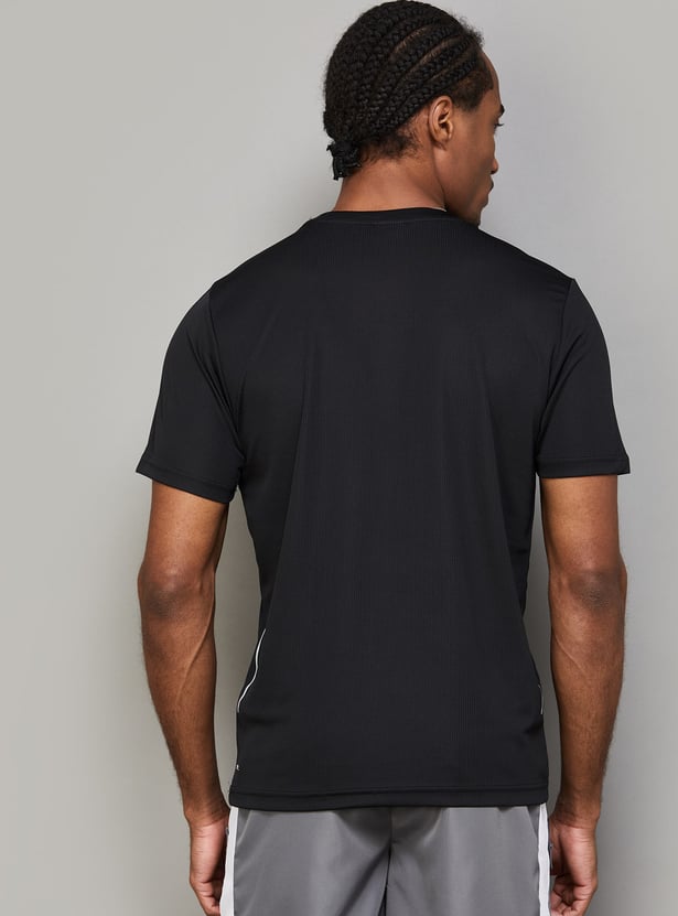 PUMA Essential Brand Print Crew Neck T-shirt