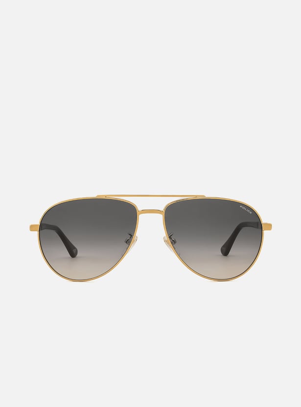 POLICE Polarized Aviator Sunglasses - SPLR77K59300SG