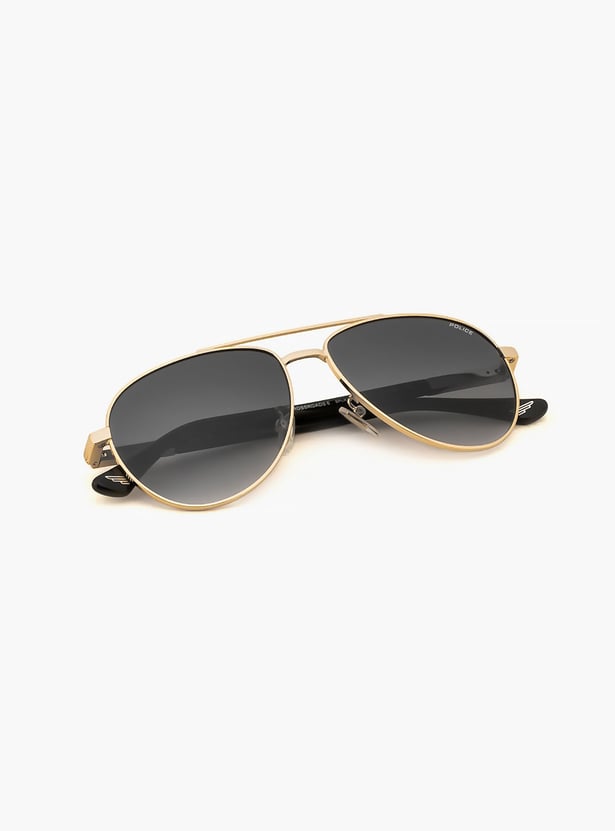 POLICE Polarized Aviator Sunglasses - SPLR77K59300SG