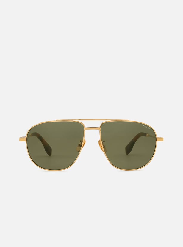 POLICE Polarized Aviator Sunglasses - SPLR83K60300SG