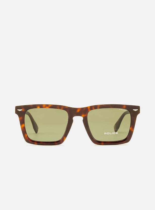 POLICE Polarized Wayfarer Sunglasses - SPLR79K532BLSG