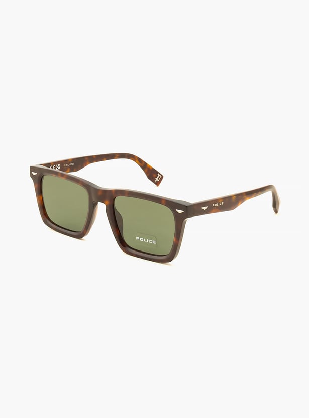 POLICE Polarized Wayfarer Sunglasses - SPLR79K532BLSG