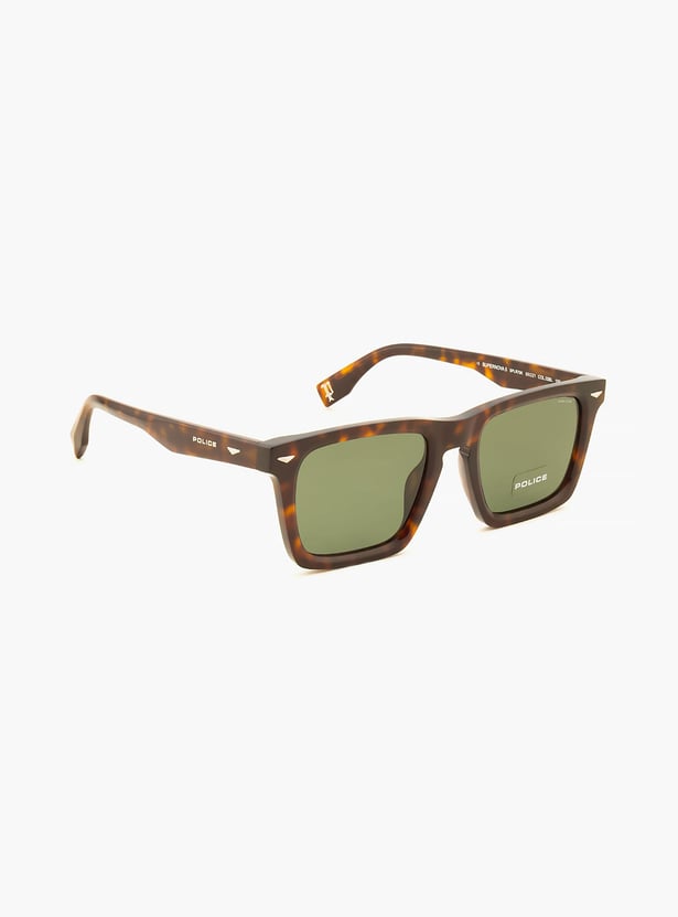 POLICE Polarized Wayfarer Sunglasses - SPLR79K532BLSG
