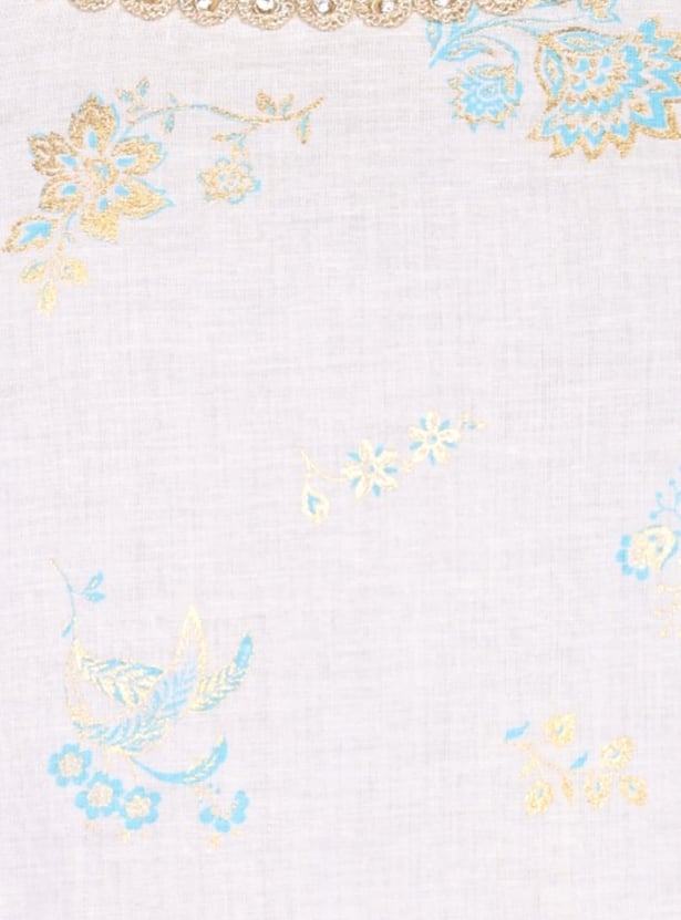 AURELIA Floral Print Kurta Set
