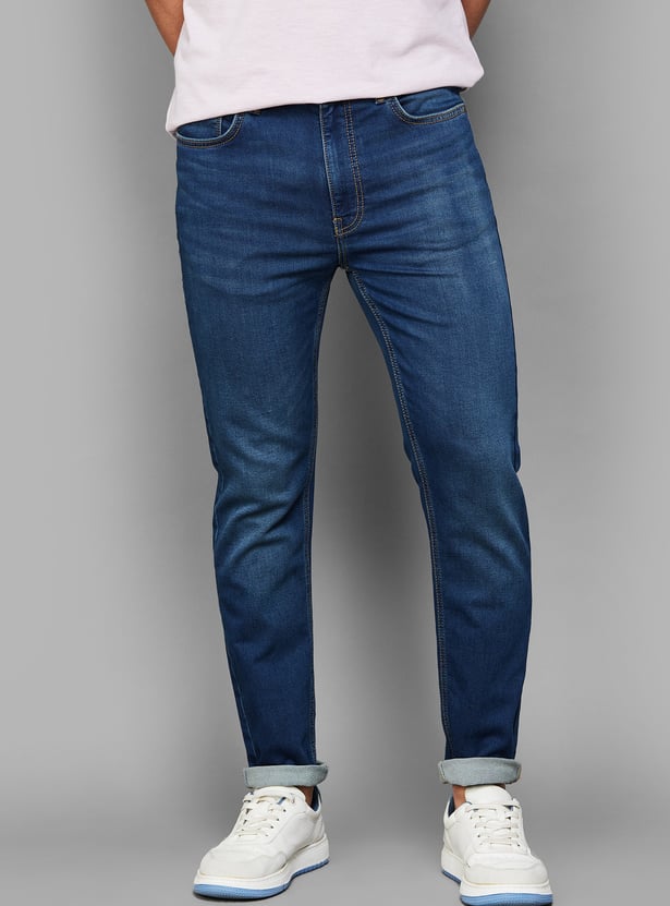 UNITED COLORS OF BENETTON Washed Regular Tapered Jeans