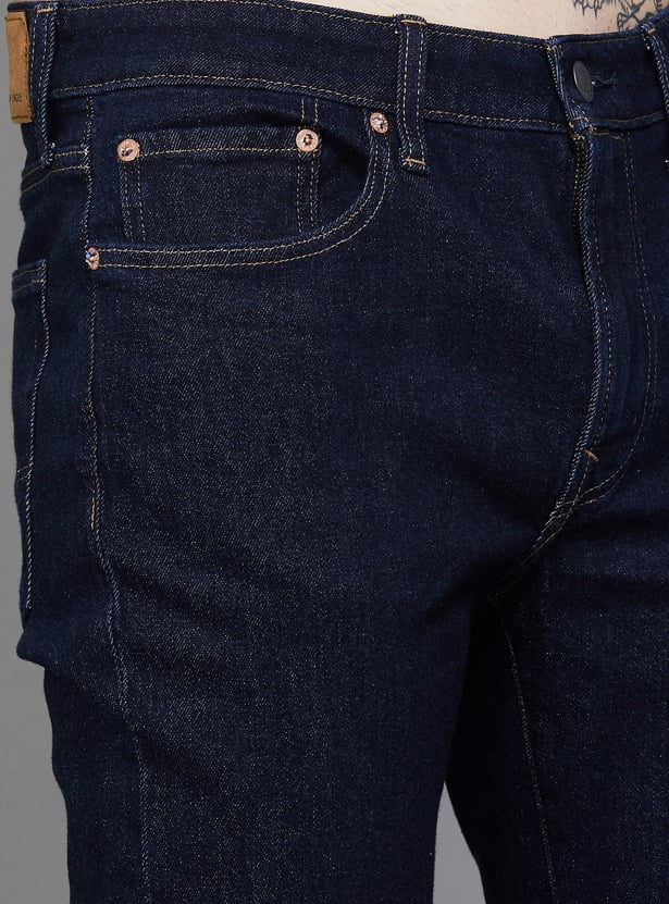 AMERICAN EAGLE Darkwashed Slim Straight Jeans