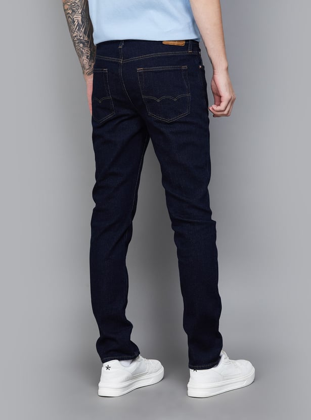 AMERICAN EAGLE Darkwashed Slim Straight Jeans