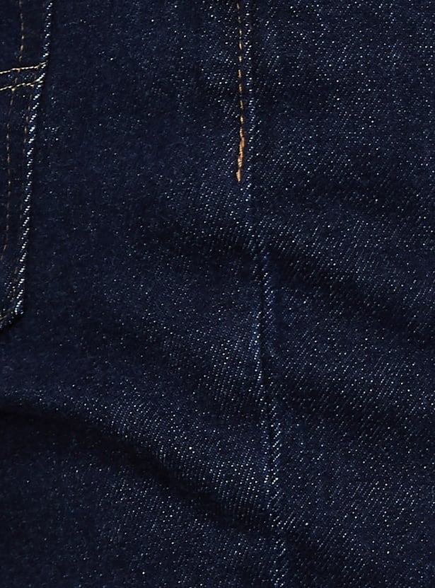 AMERICAN EAGLE Darkwashed Slim Straight Jeans