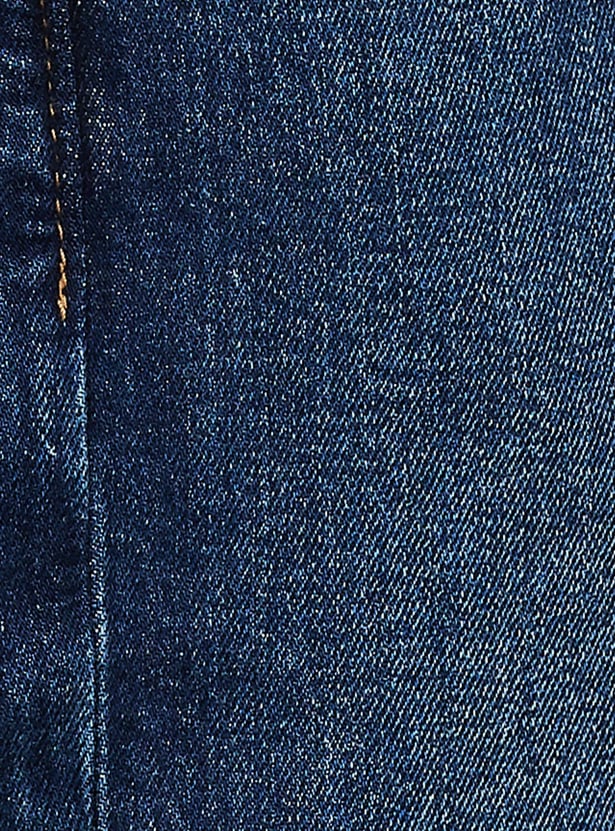 AMERICAN EAGLE Darkwashed Slim Straight Jeans