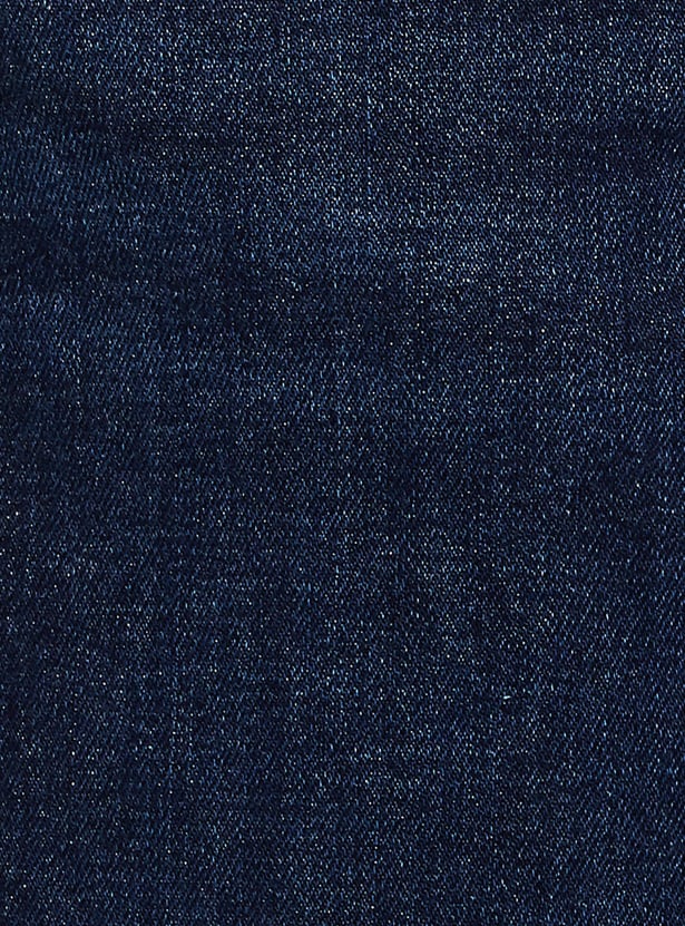 AMERICAN EAGLE Solid Slim Straight Jeans