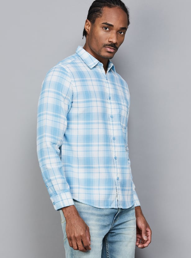 SPYKAR Checked Regular Fit Shirt