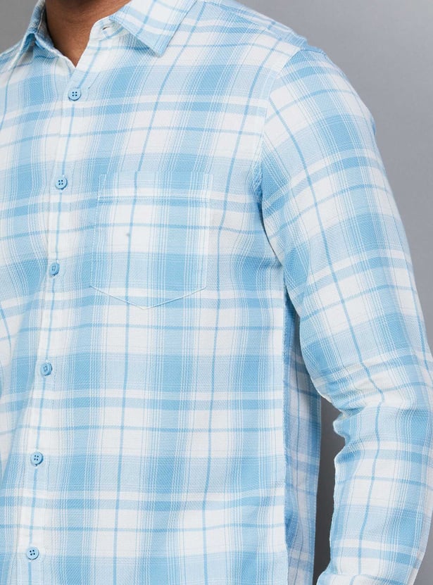 SPYKAR Checked Regular Fit Shirt