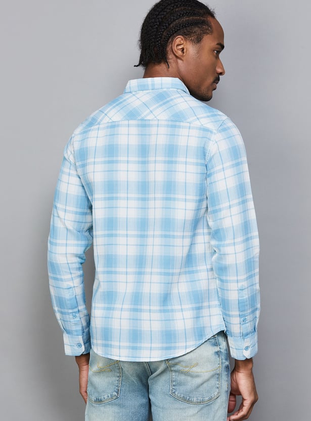 SPYKAR Checked Regular Fit Shirt