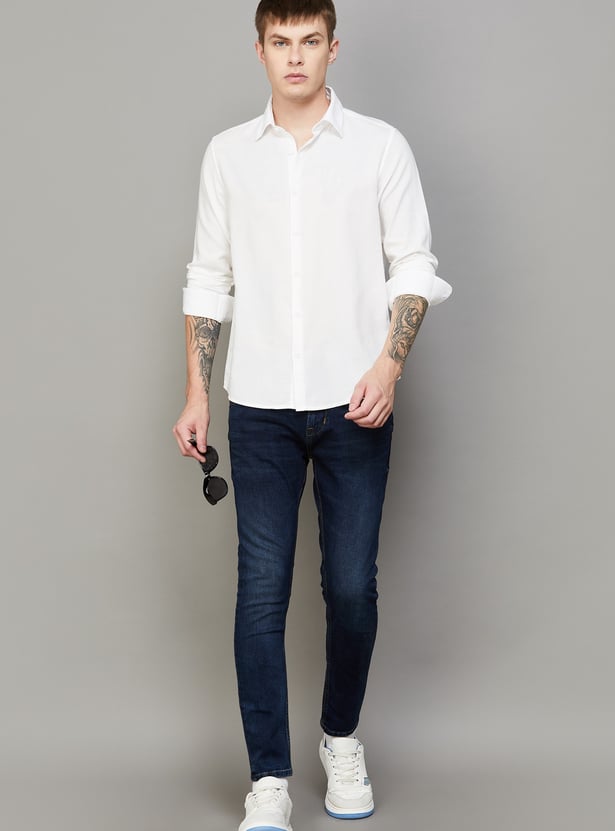 SPYKAR Solid Regular Fit Shirt