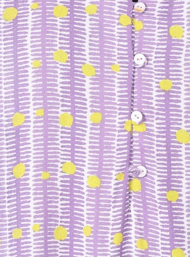 W Printed Straight Kurta