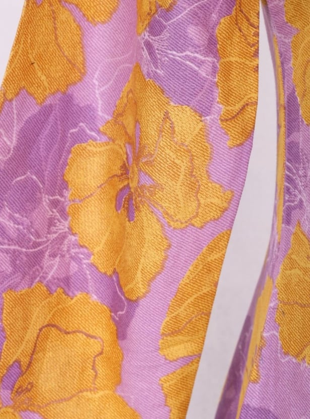 W Floral Print A-Line Kurta