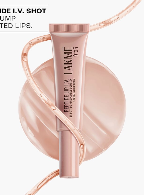 LAKME Peptide I.V. Hydrating Lip Balm - Overnight Achiever - 10g