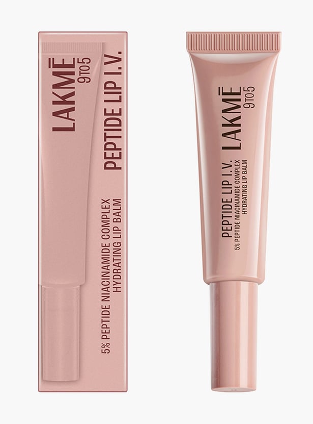 LAKME Peptide I.V. Hydrating Lip Balm - Overnight Achiever - 10g