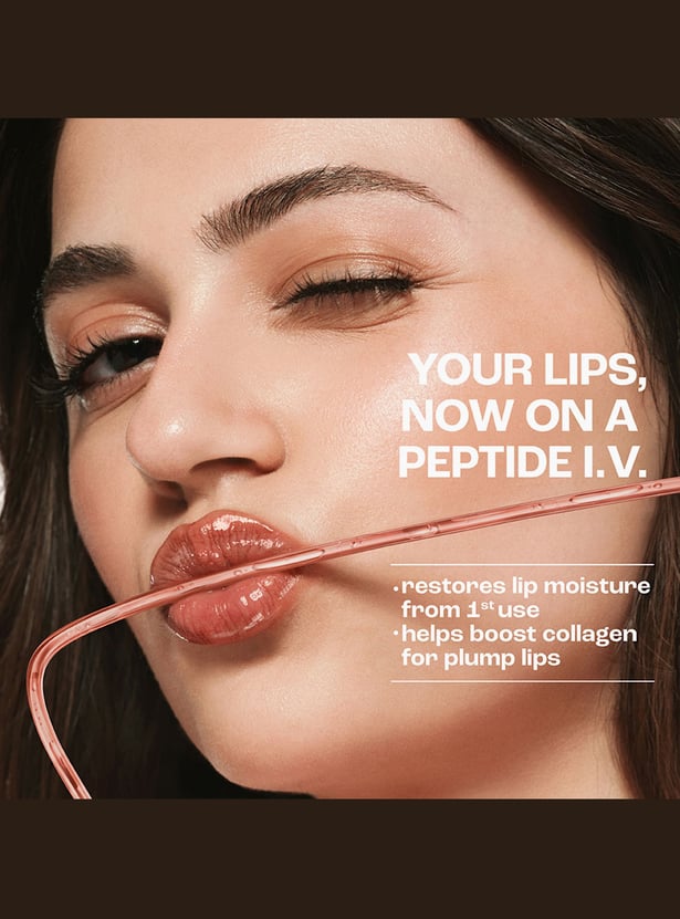 LAKME 9To5 Peptide Lip IV Hydrating Lip Balm - Peptalk Pink - 10g