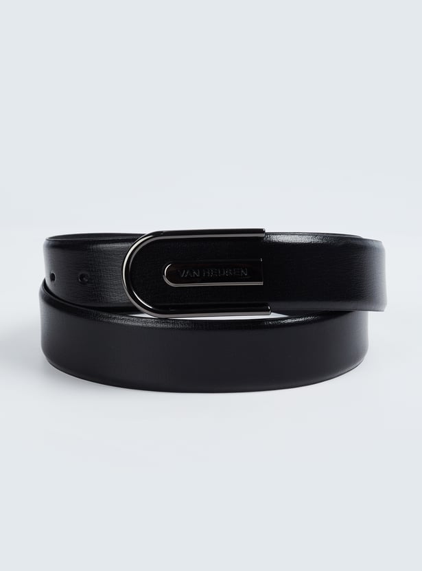 VAN HEUSEN Solid Leather Belt