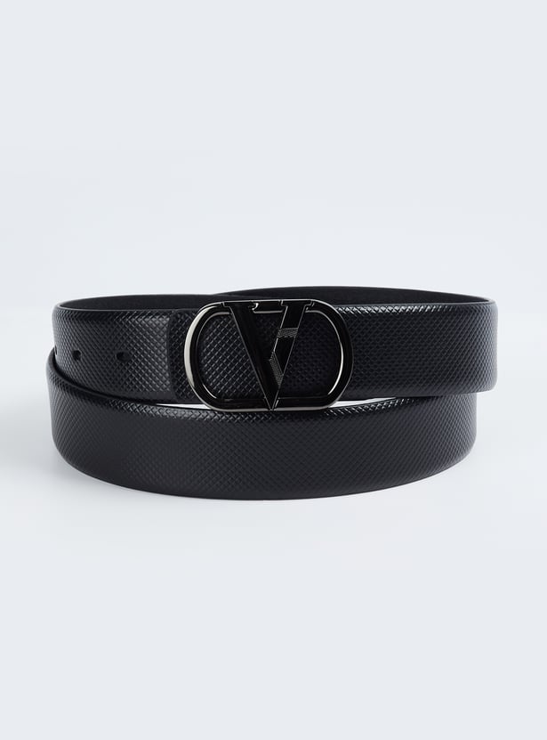 VAN HEUSEN Textured Leather Belt