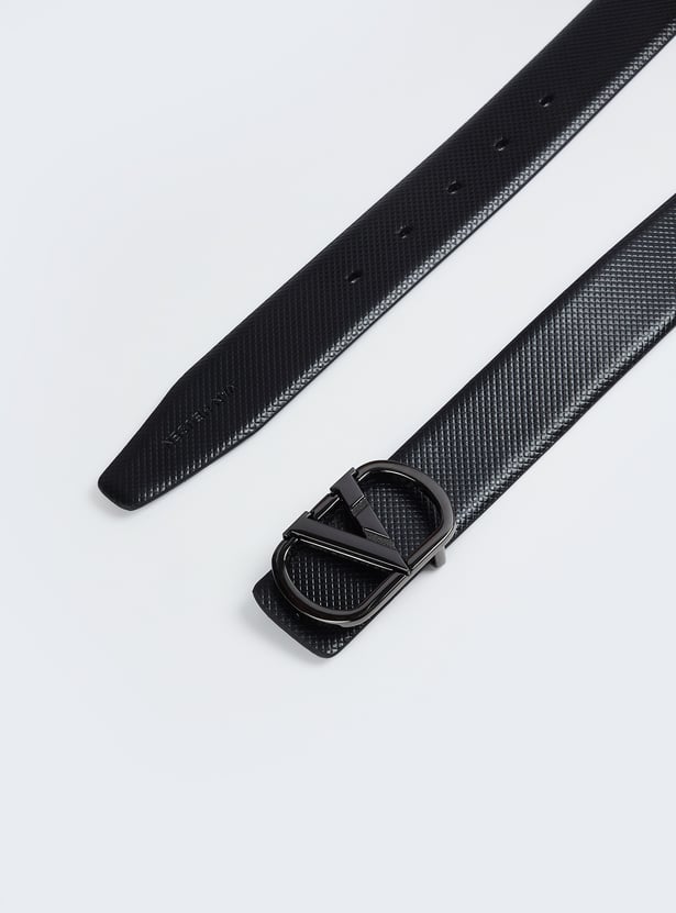 VAN HEUSEN Textured Leather Belt