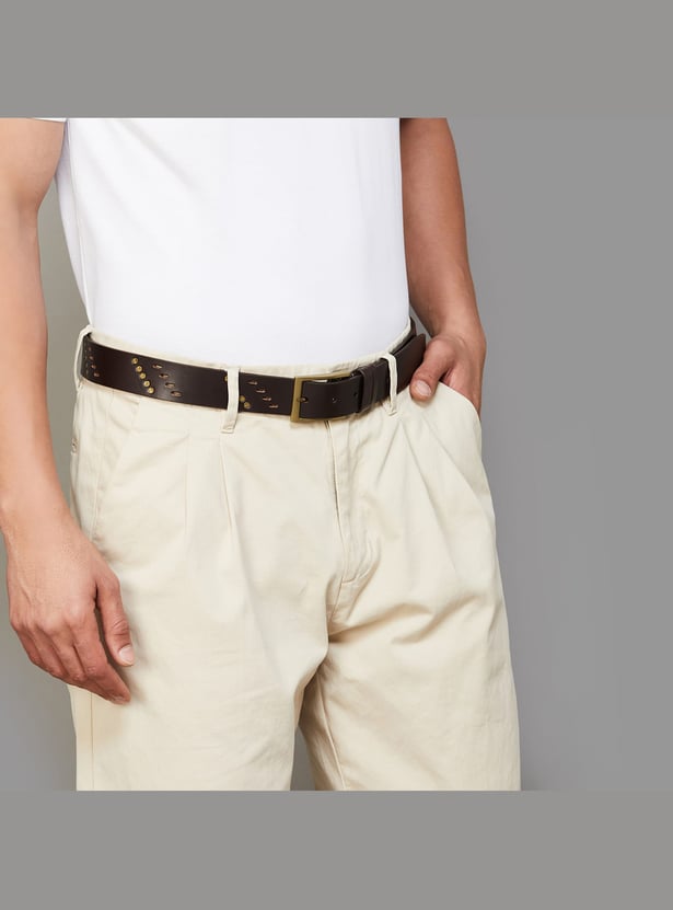 ALLEN SOLLY Laser Cut Belt