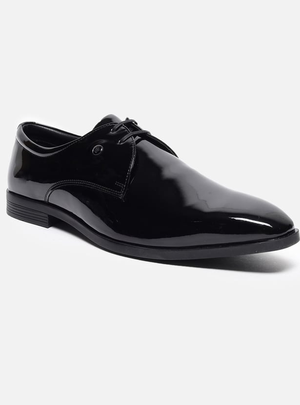 LOUIS PHILIPPE Solid Lace-Up Shoes