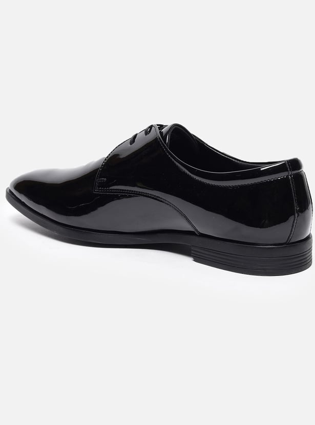 LOUIS PHILIPPE Solid Lace-Up Shoes
